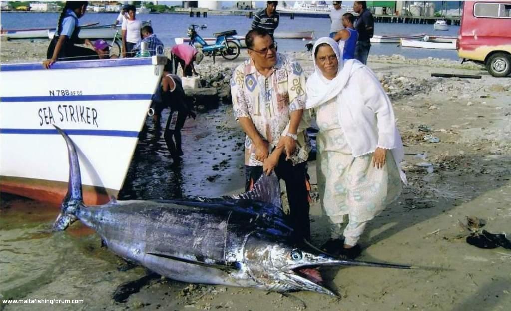 Fishing in Mauritius.