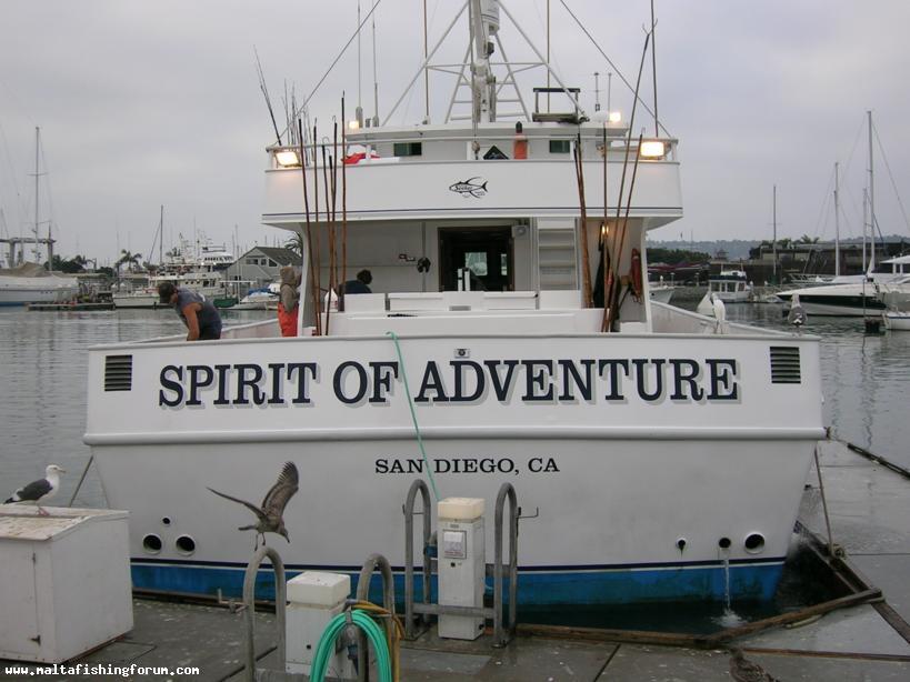 US Charter Boat - Spirit of Adventure