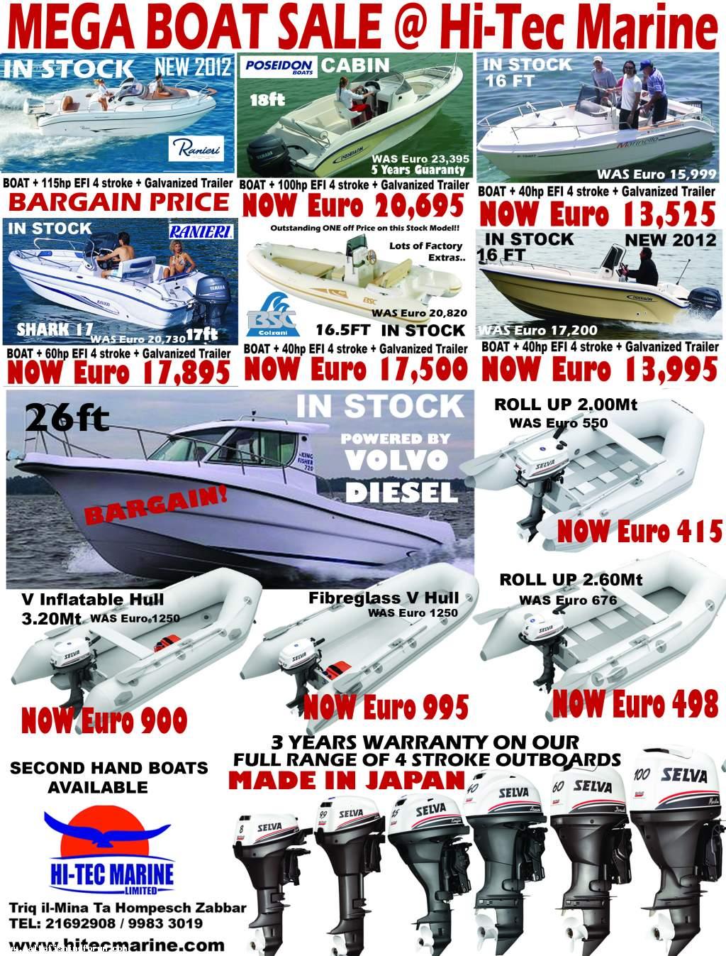 Hitec Marine Special Offers