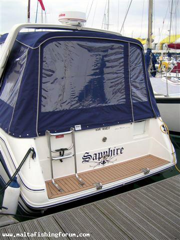 Boat Platform with teak from www.teakforboats.com