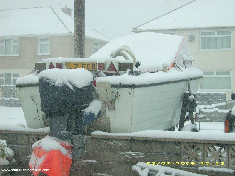 A "Winterised" boat in UK