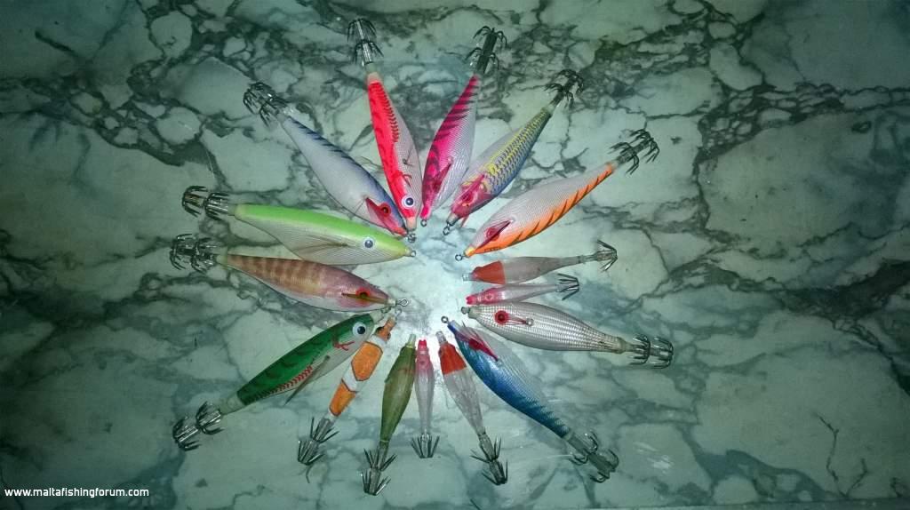 Squid lures for sale