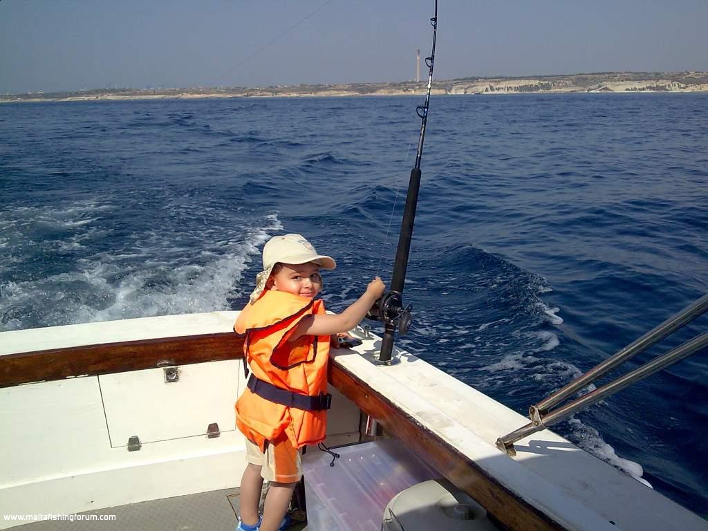 Young fisherman